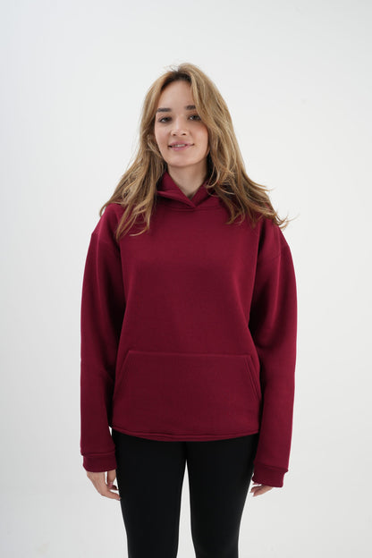 Los Turkos Crew Hoodie - Bordo