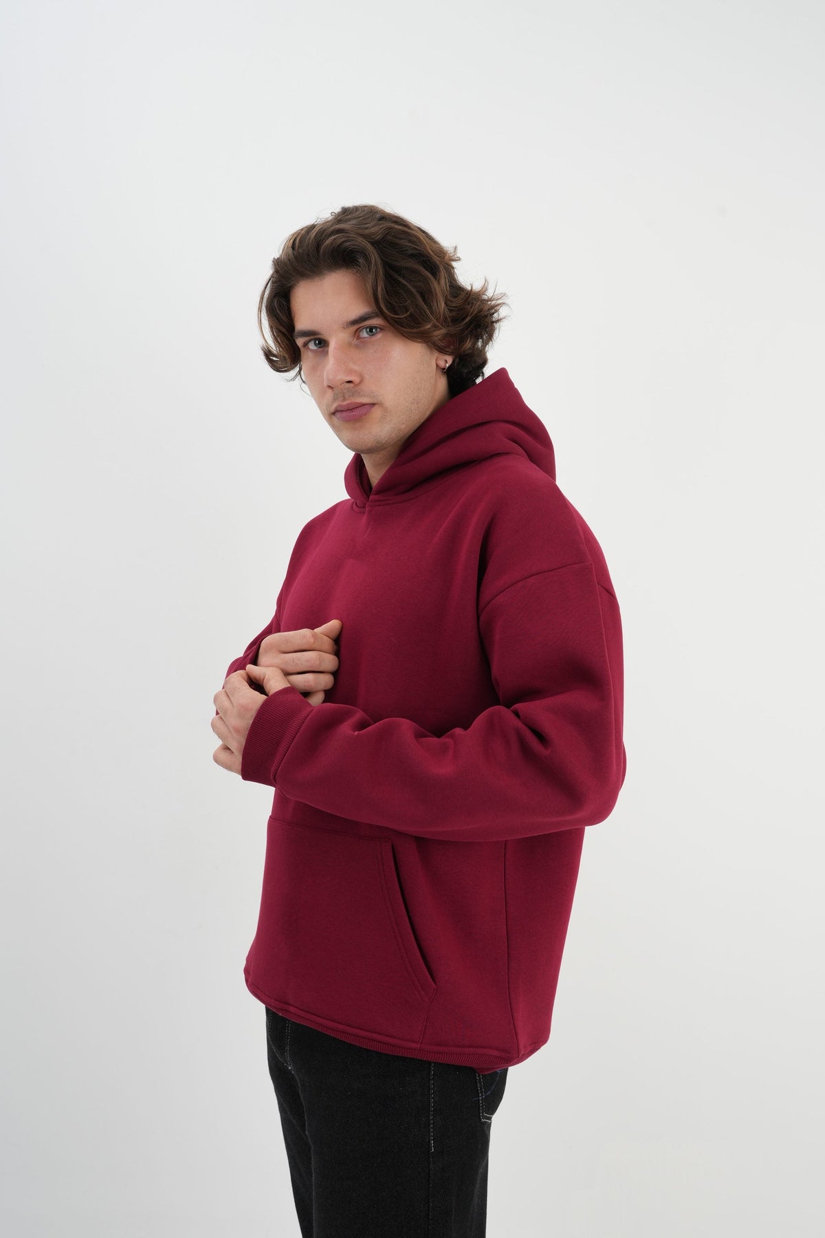 Los Turkos Crew Hoodie - Bordo