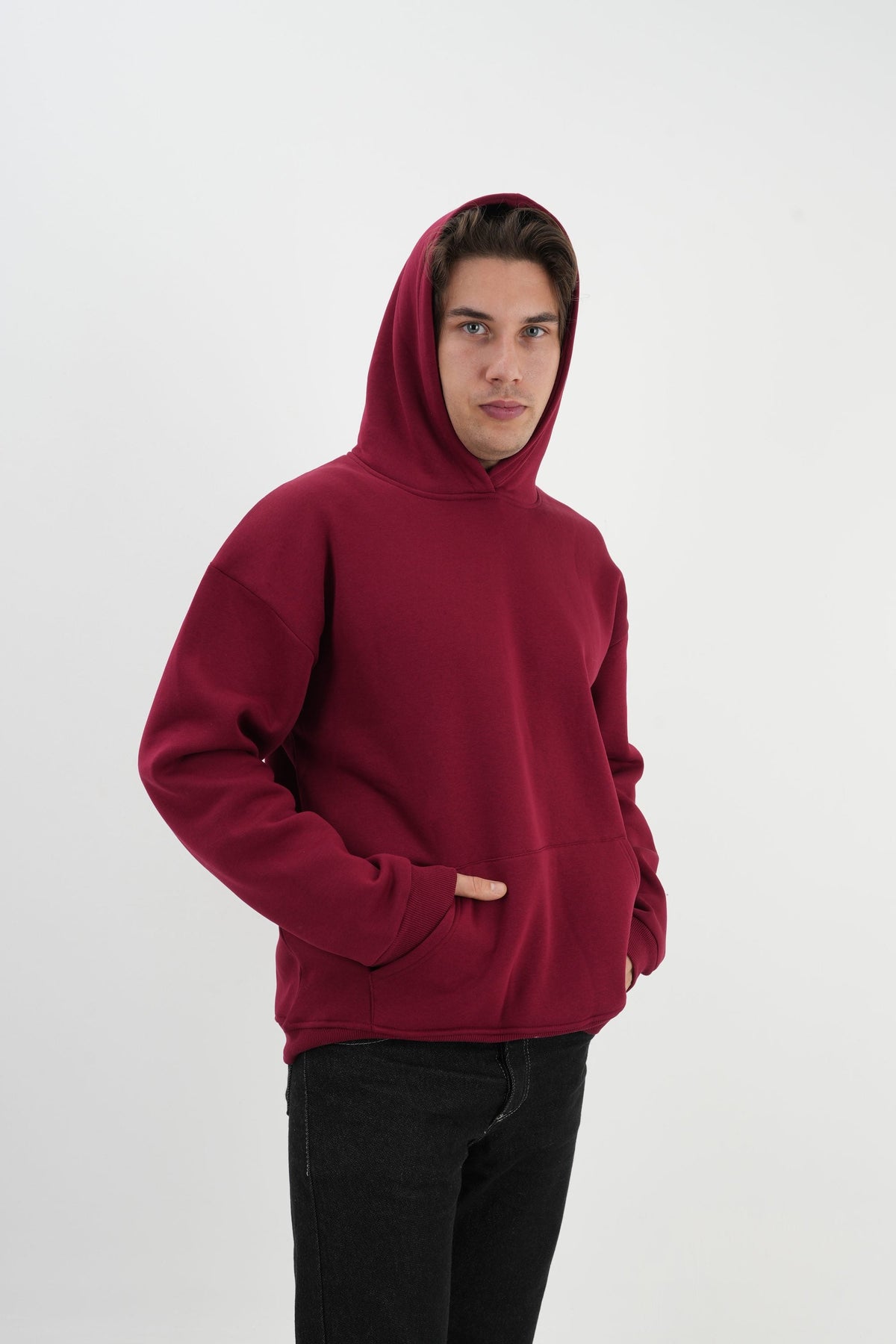 Los Turkos Crew Hoodie - Bordo