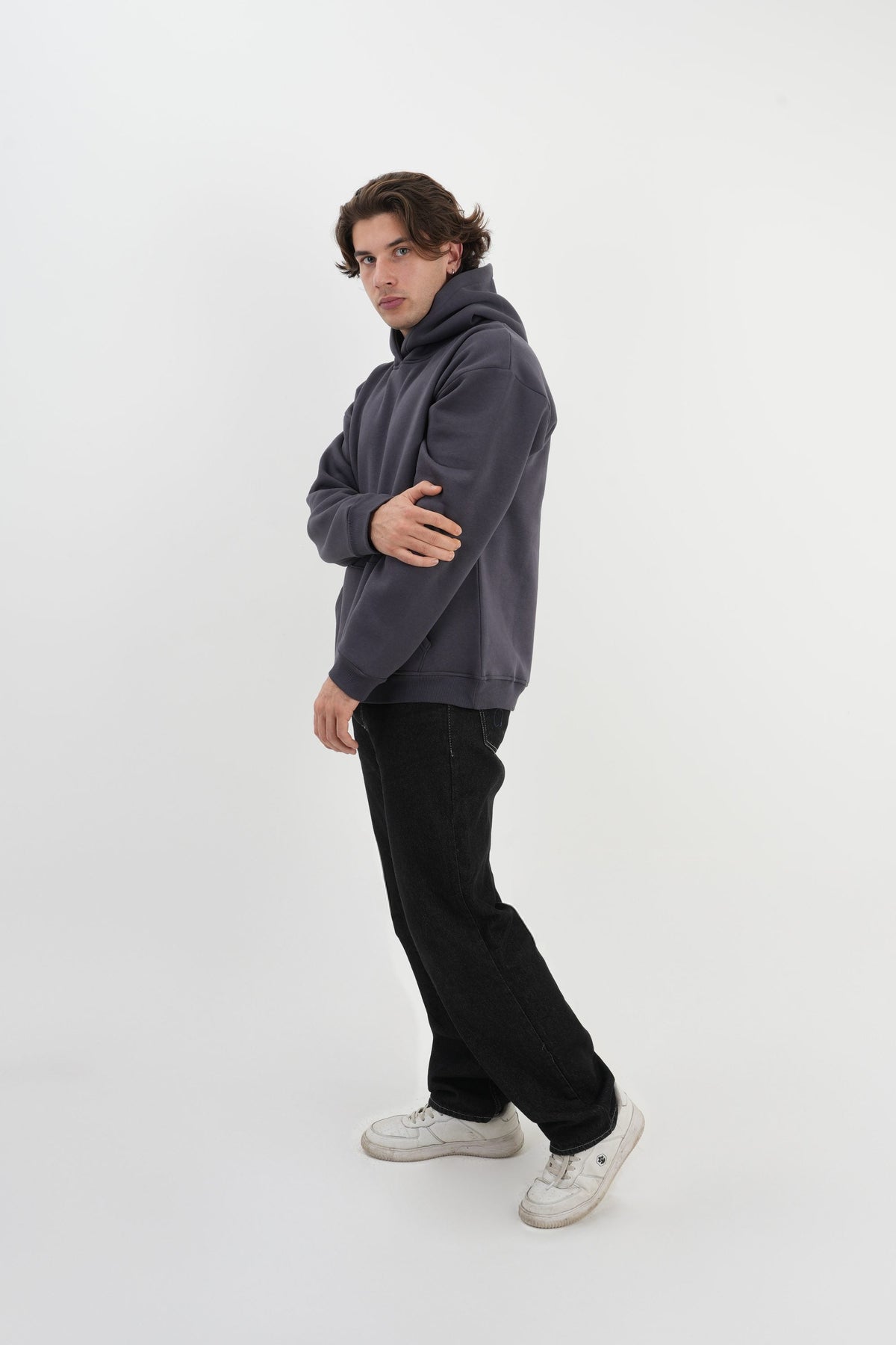 Los Turkos Crew Hoodie - Füme