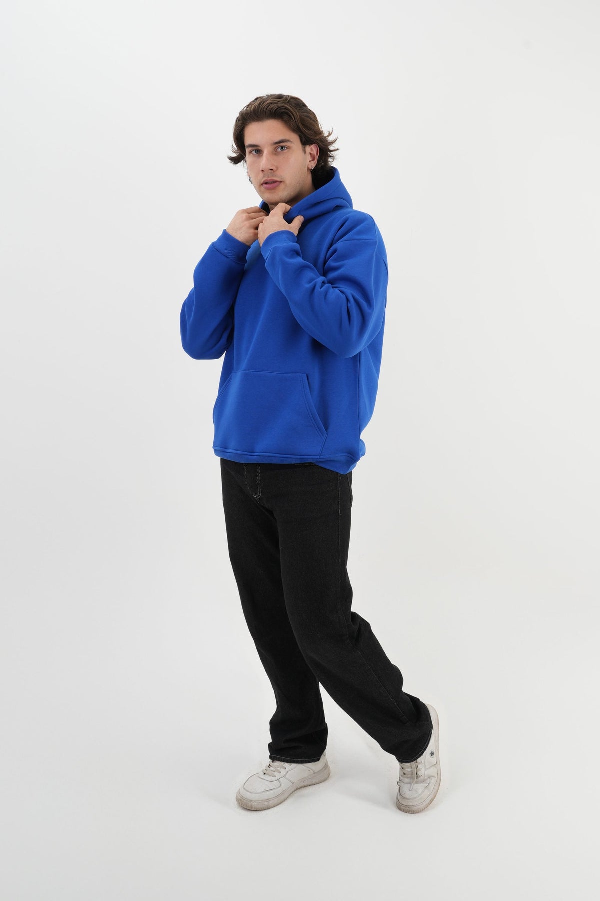 Los Turkos Crew Hoodie - Sax Mavi