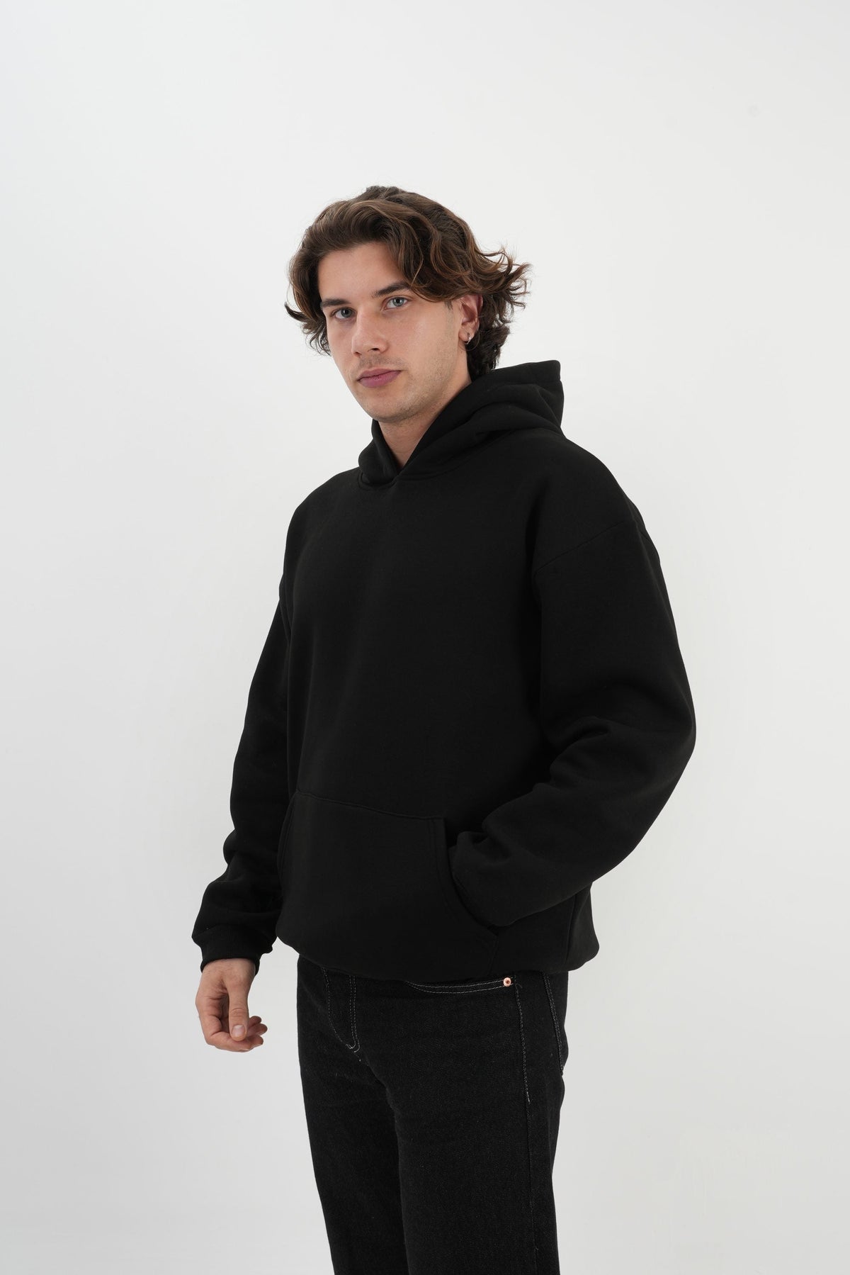 Los Turkos Crew Hoodie - Siyah