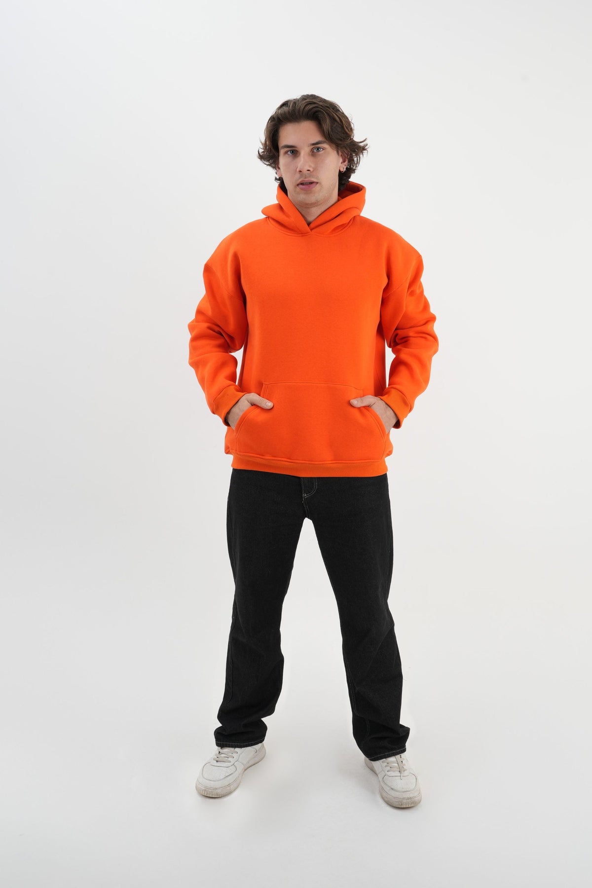 Los Turkos Crew Hoodie - Turuncu
