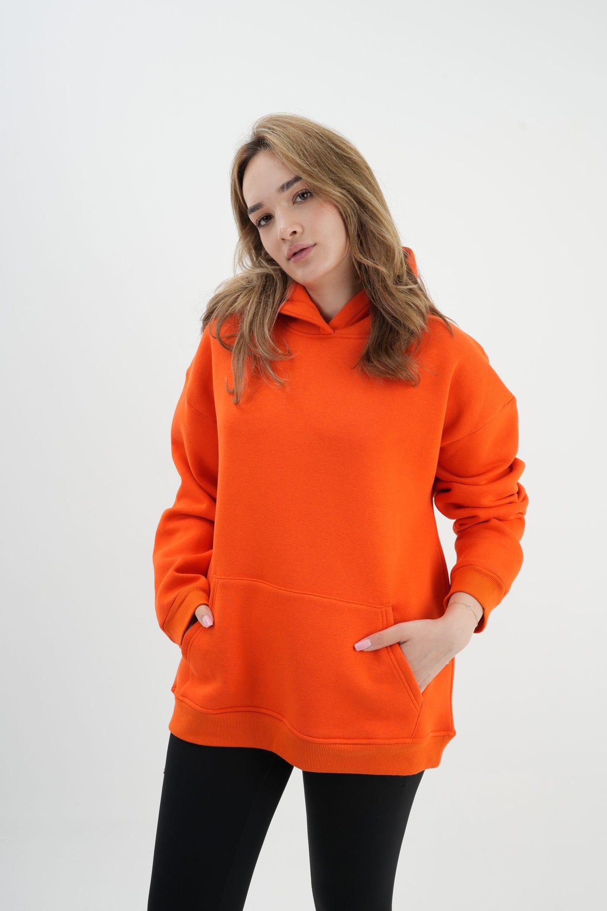 Los Turkos Crew Hoodie - Turuncu