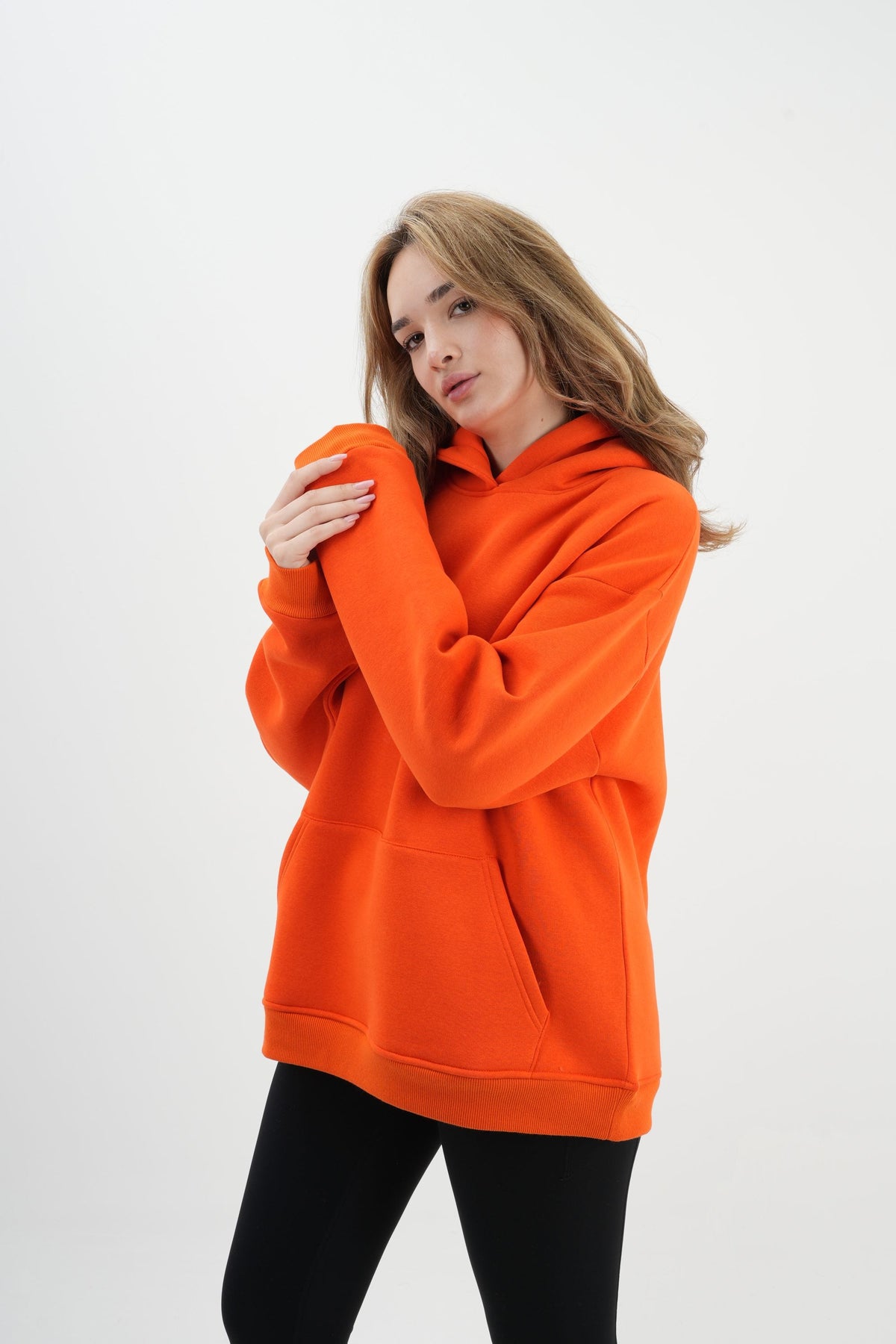 Los Turkos Crew Hoodie - Turuncu