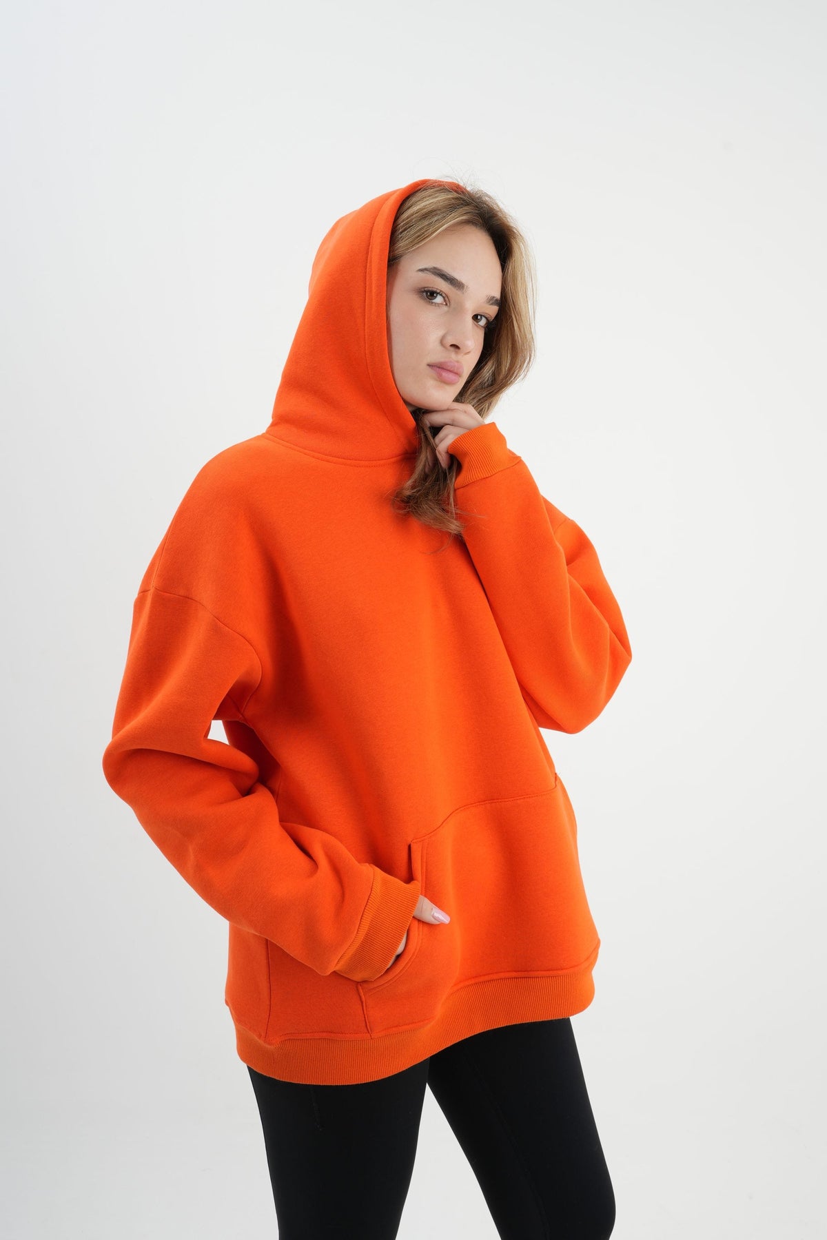 Los Turkos Crew Hoodie - Turuncu