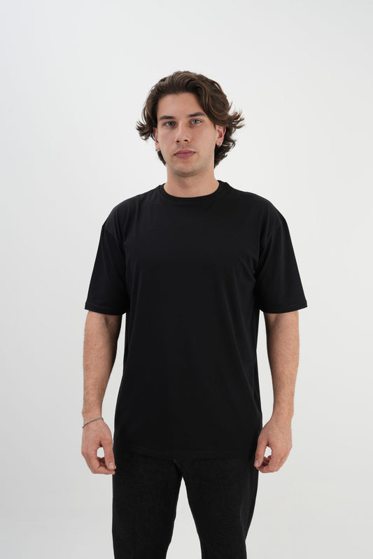 Los Turkos Crew Oversize Tişört - Siyah
