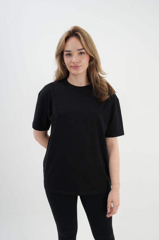 Los Turkos Crew Oversize Tişört - Siyah