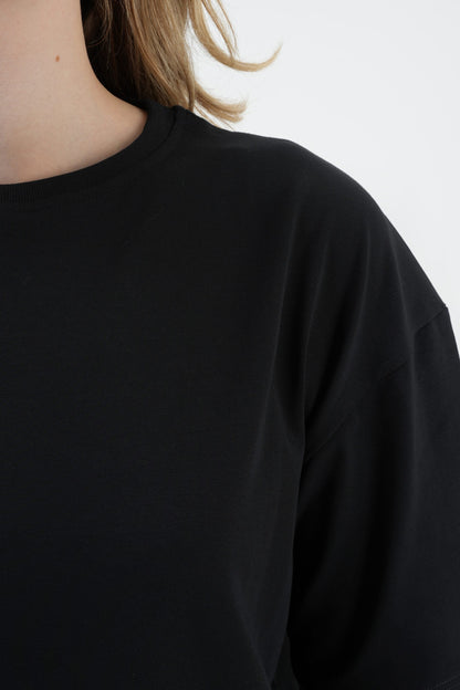 Los Turkos Crew Oversize Tişört - Siyah