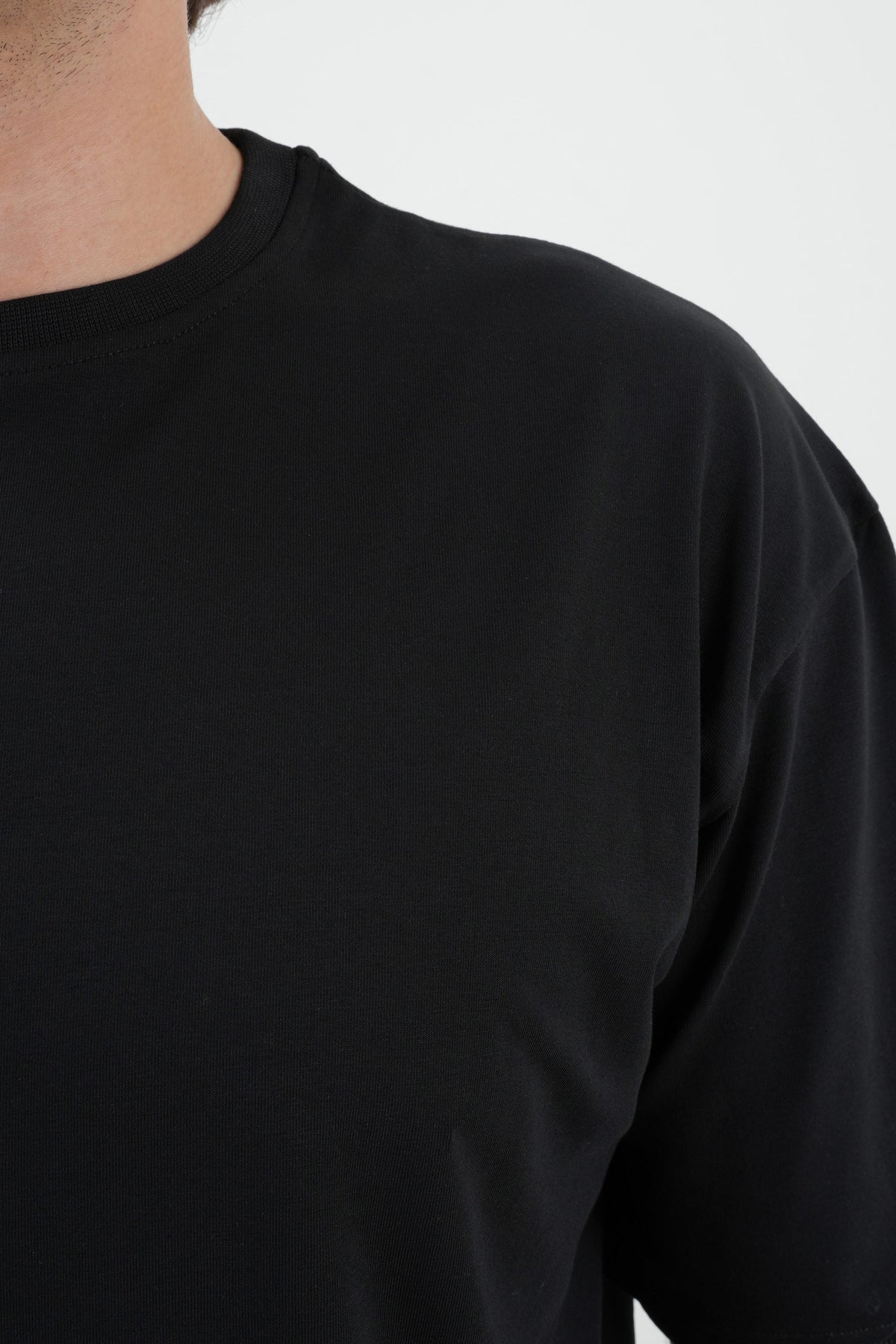 Los Turkos Crew Oversize Tişört - Siyah