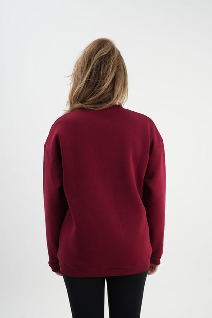 Los Turkos Crew Sweatshirt - Bordo