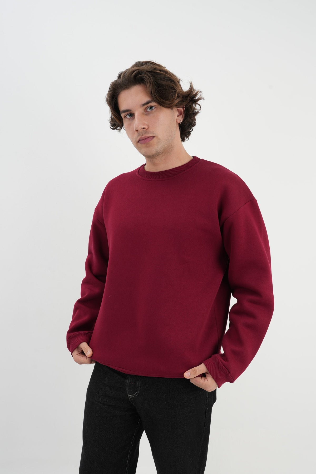 Los Turkos Crew Sweatshirt - Bordo
