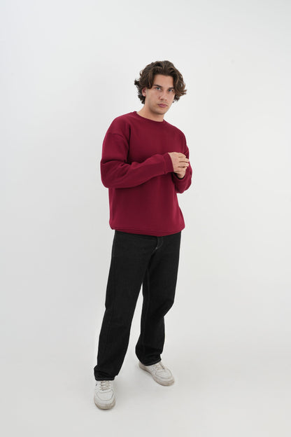 Los Turkos Crew Sweatshirt - Bordo