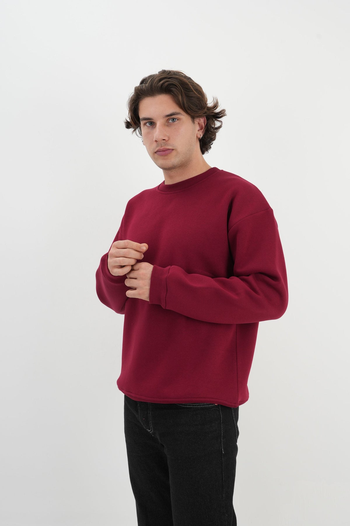 Los Turkos Crew Sweatshirt - Bordo