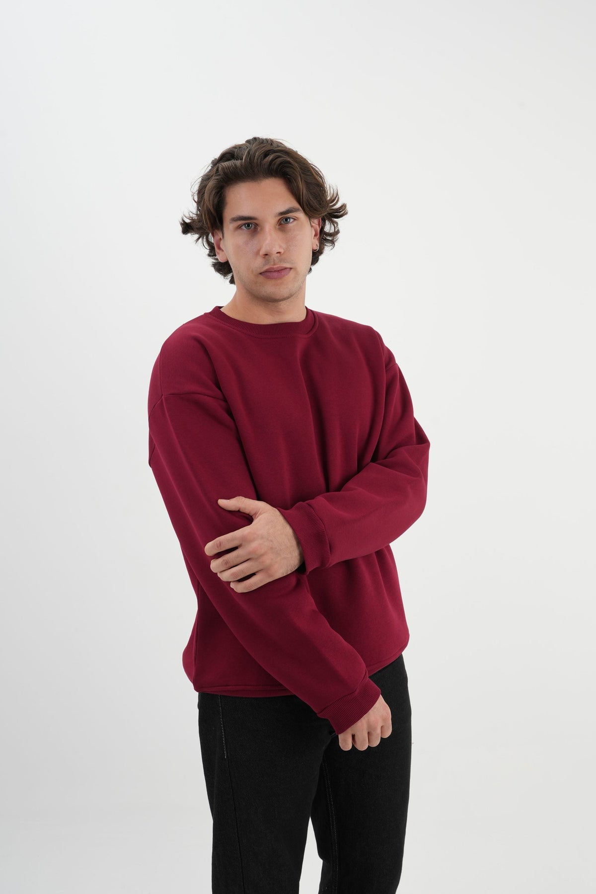 Los Turkos Crew Sweatshirt - Bordo