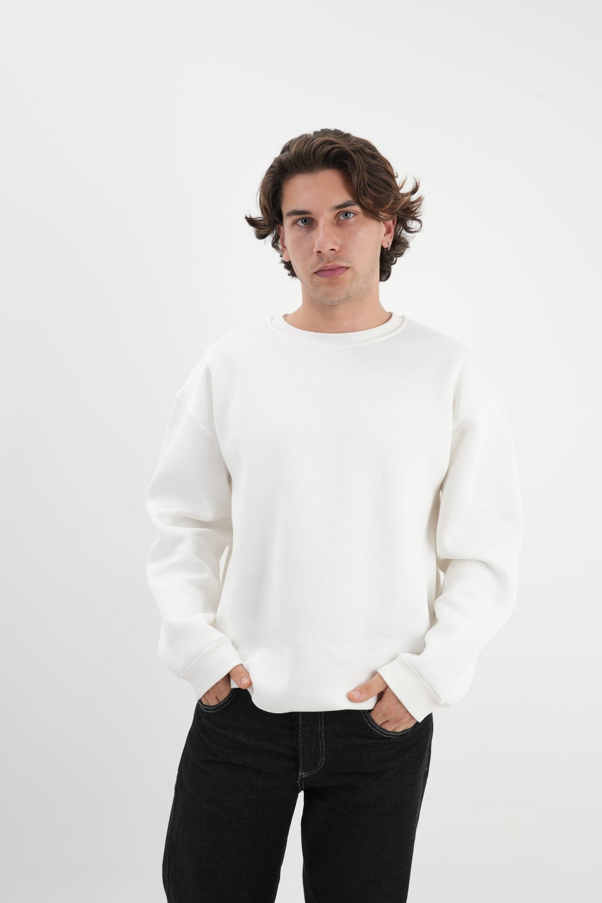 Los Turkos Crew Sweatshirt - Ekru