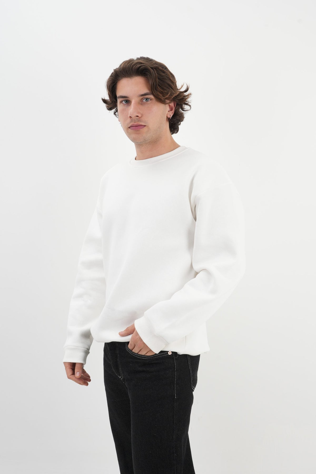 Los Turkos Crew Sweatshirt - Ekru