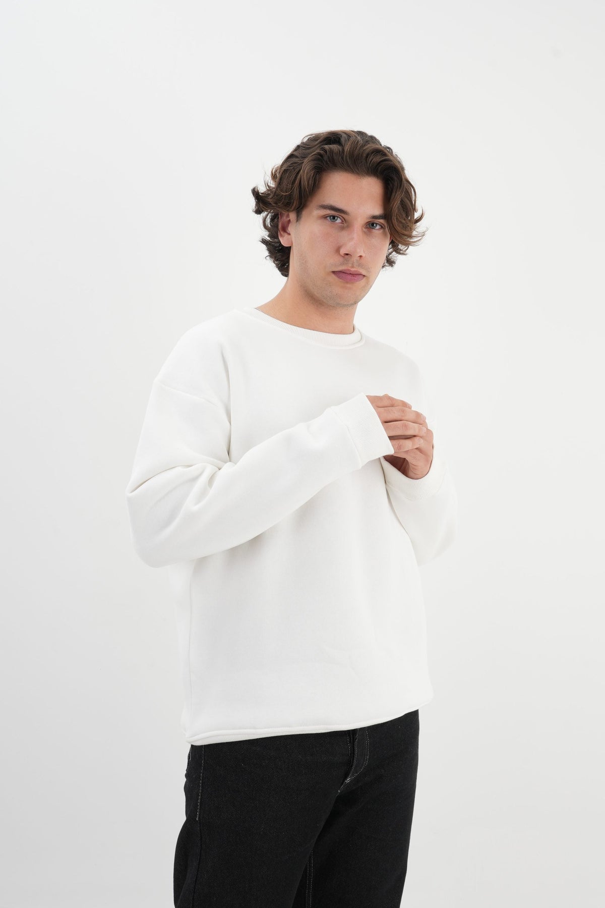 Los Turkos Crew Sweatshirt - Ekru