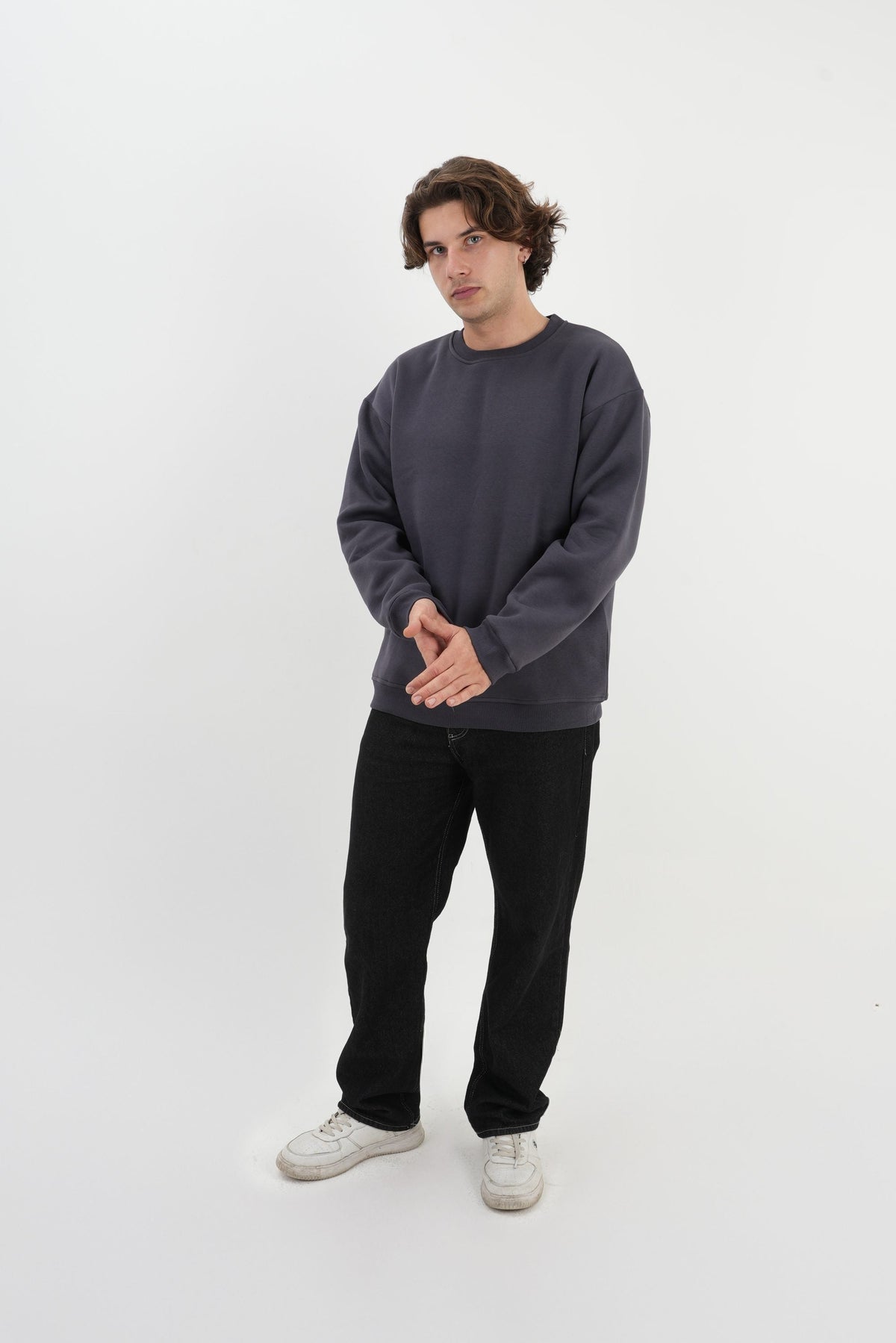 Los Turkos Crew Sweatshirt - Füme