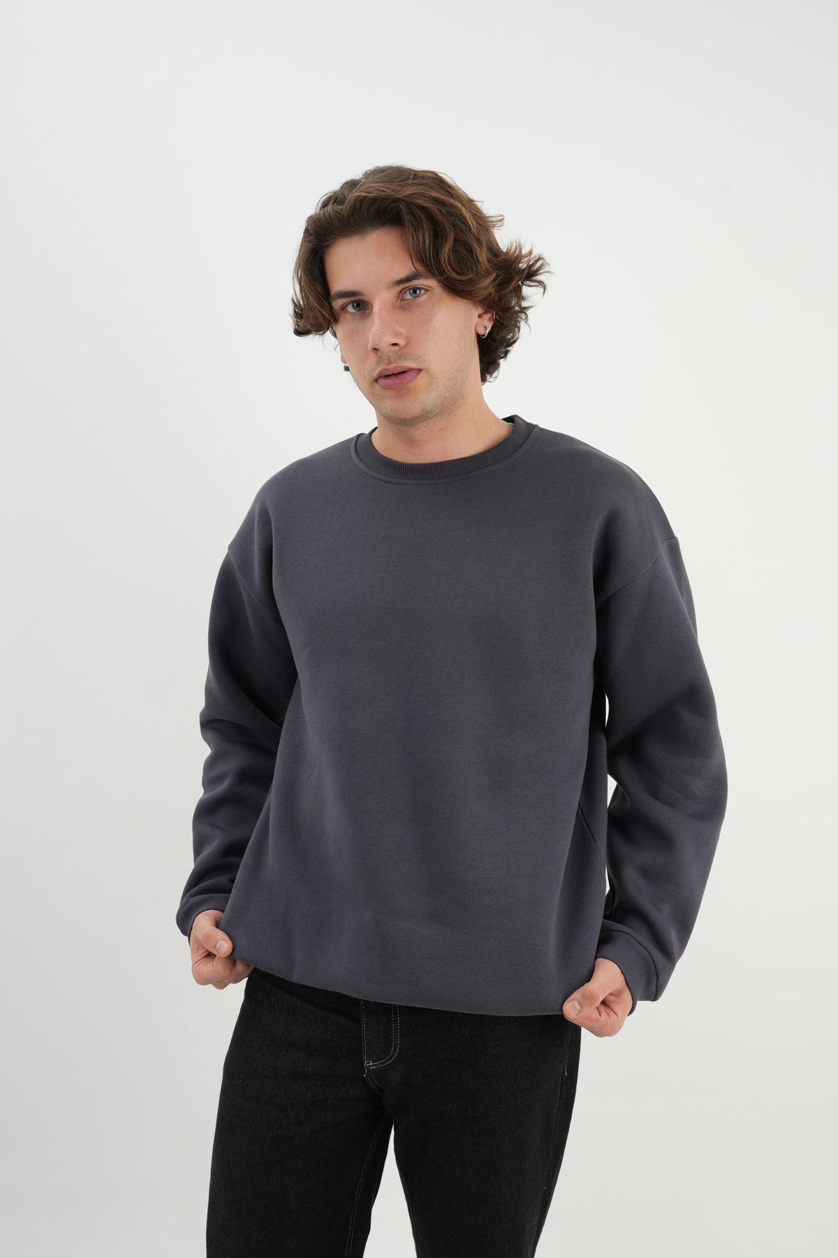 Los Turkos Crew Sweatshirt - Füme