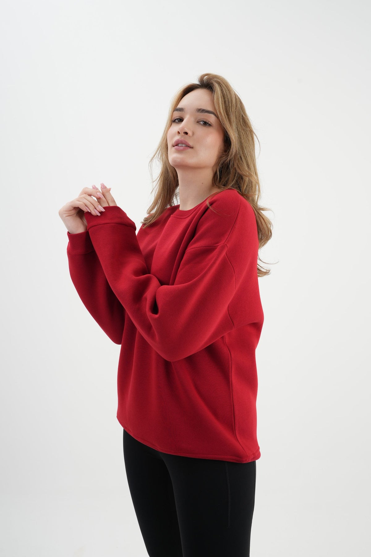 Los Turkos Crew Sweatshirt - Kırmızı