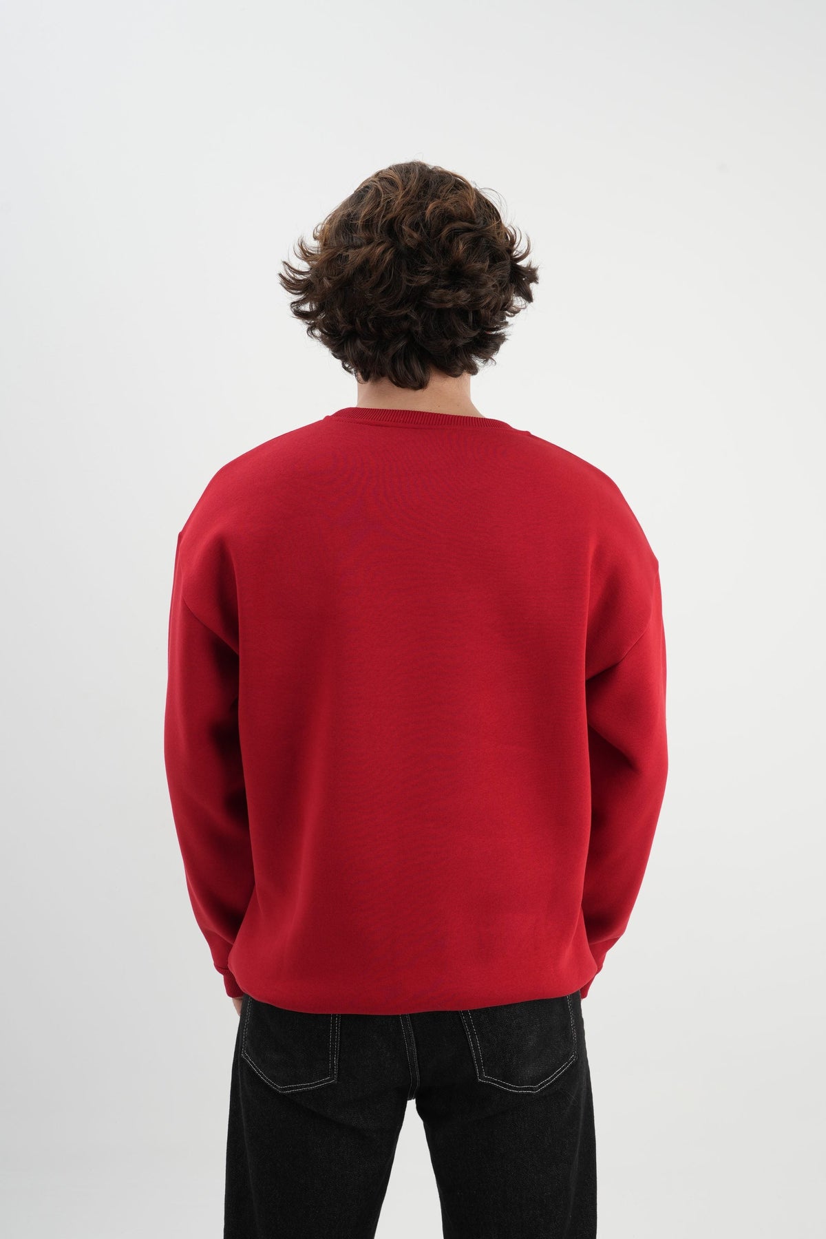 Los Turkos Crew Sweatshirt - Kırmızı