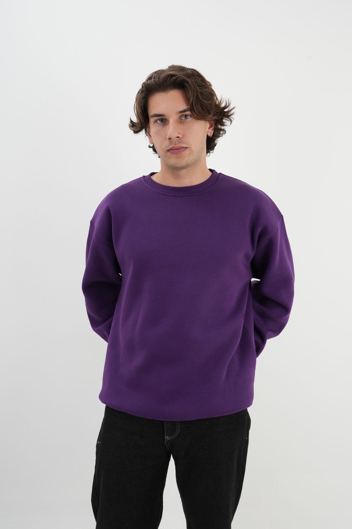 Los Turkos Crew Sweatshirt - Mor
