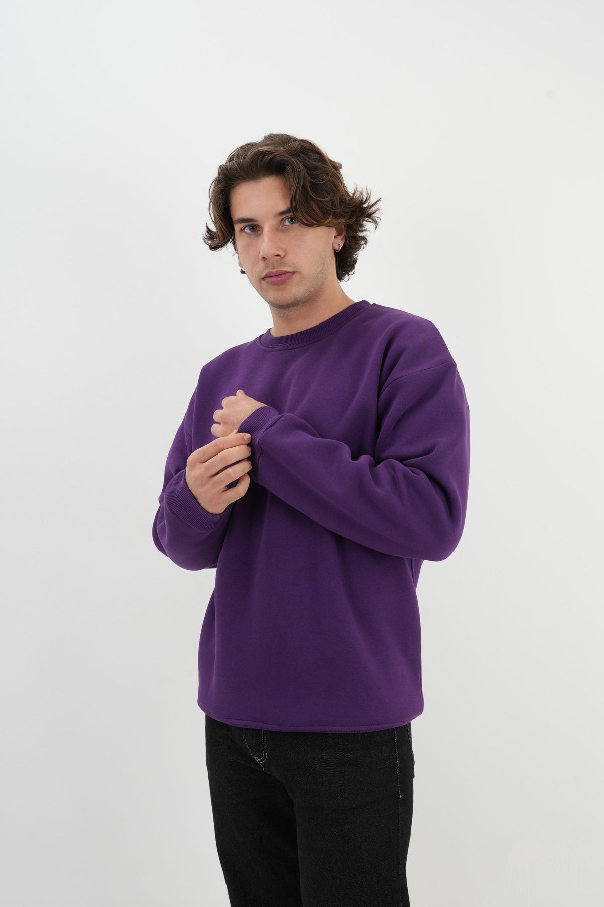 Los Turkos Crew Sweatshirt - Mor