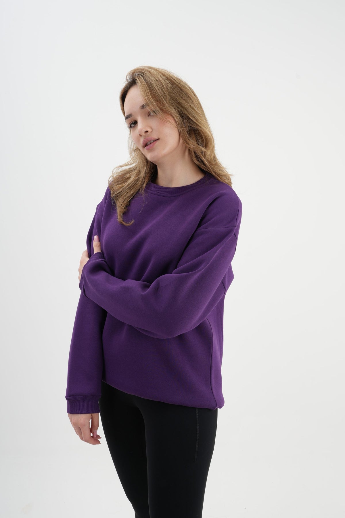 Los Turkos Crew Sweatshirt - Mor