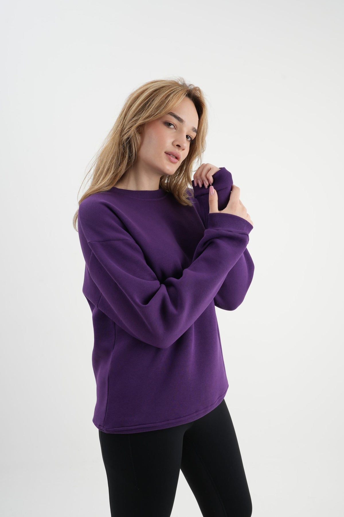 Los Turkos Crew Sweatshirt - Mor