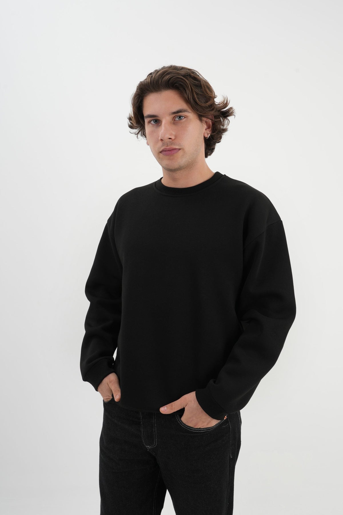 Los Turkos Crew Sweatshirt - Siyah