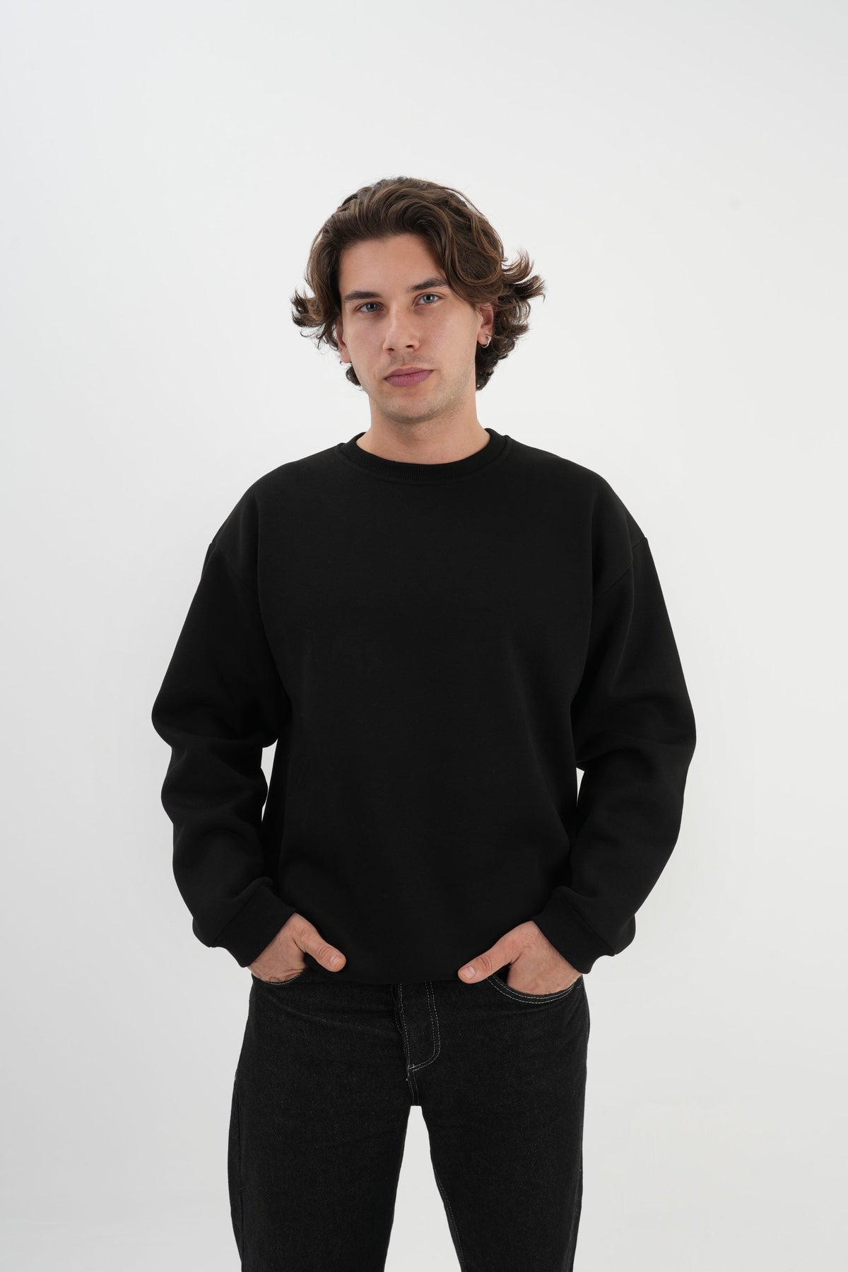 Los Turkos Crew Sweatshirt - Siyah