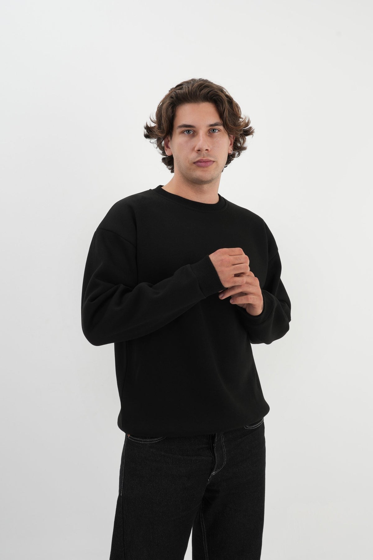 Los Turkos Crew Sweatshirt - Siyah