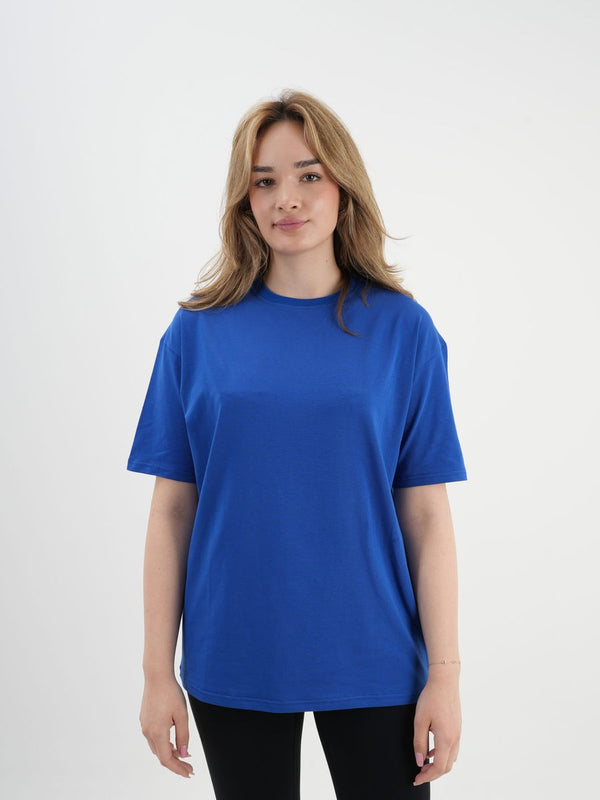 Sax mavi oversize tişört
