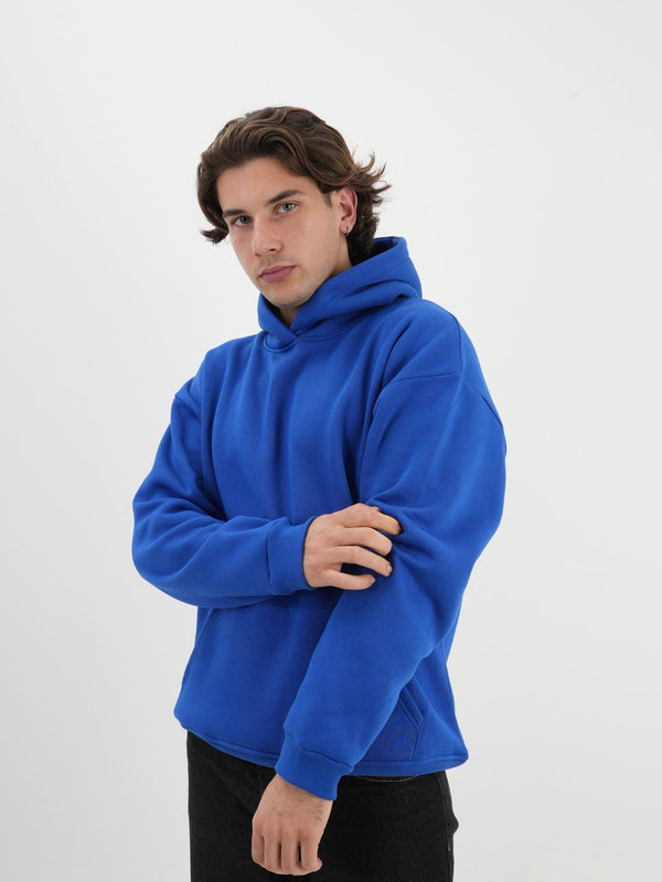 Sax mavi hoodie